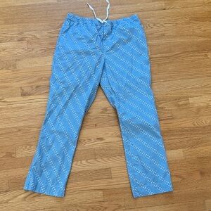 Vineyard Vines light blue loungewear pants with hockey sticks